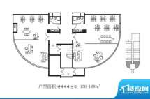 青岛启阳国际户型图户型图 1室面积:168.00平米