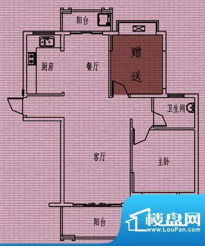 丰源淳和户型图二期6#、7#高层面积:88.14平米