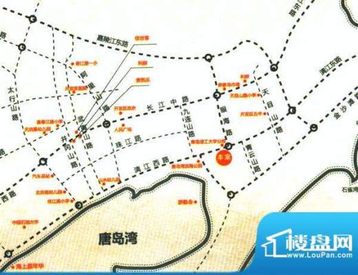 唐岛海岸交通图