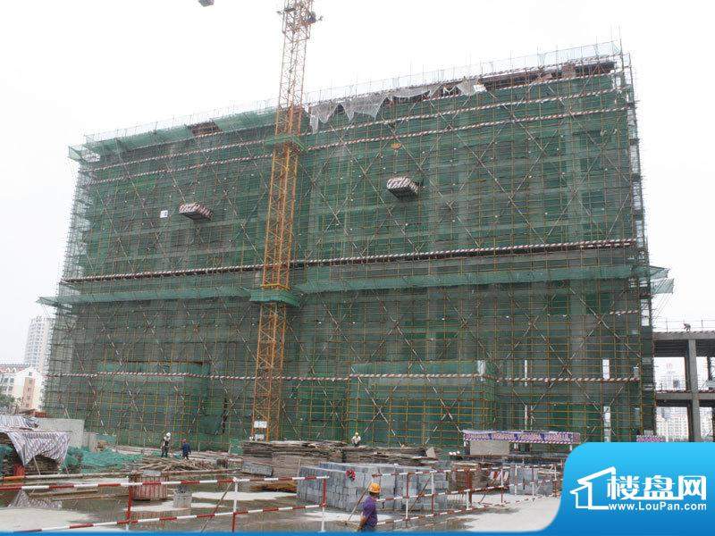 逸景湾实景图1#楼工程进展（20120716）