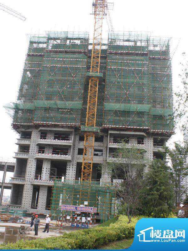 逸景湾实景图2#楼工程进展（20120716）