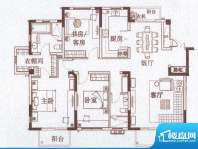 新地阿尔法国际社区户型图C02幢面积:163.57平米