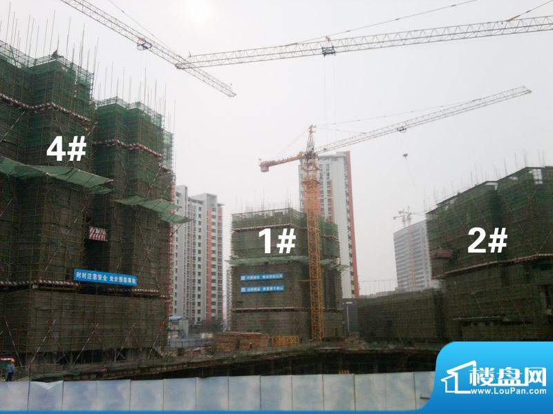 开泰锦城实景图工程进展（2012-3-28）