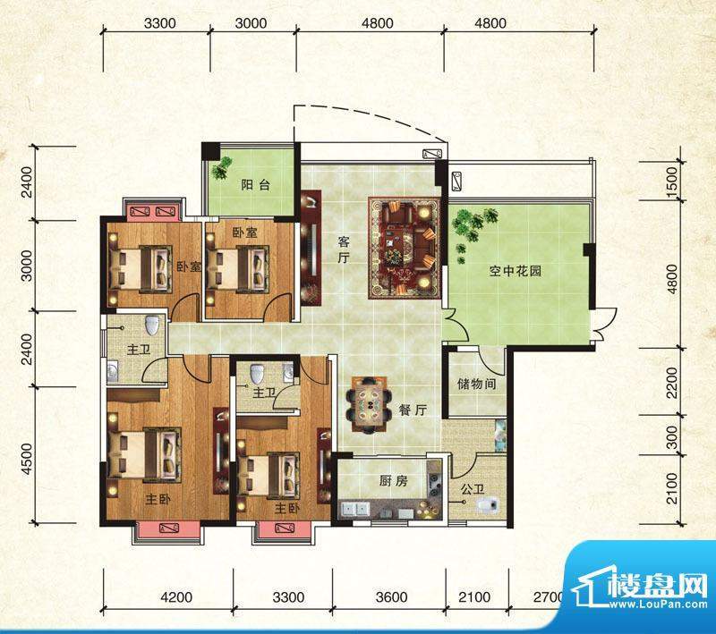 魏源·佘湖一品7栋-面积:163.74m平米