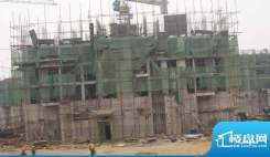 中山凯旋门实景图六号楼工程进度（2012