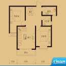 新大院户型图2#楼-A2 2室2厅1卫面积:83.46平米