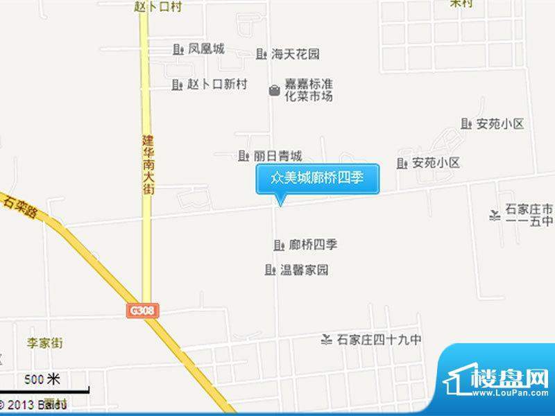 众美城廊桥四季交通图