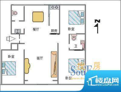 东焦民巷 户型图