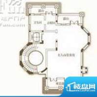 天泰蓝泉别墅户型图I法式格拉斯面积:113.81平米