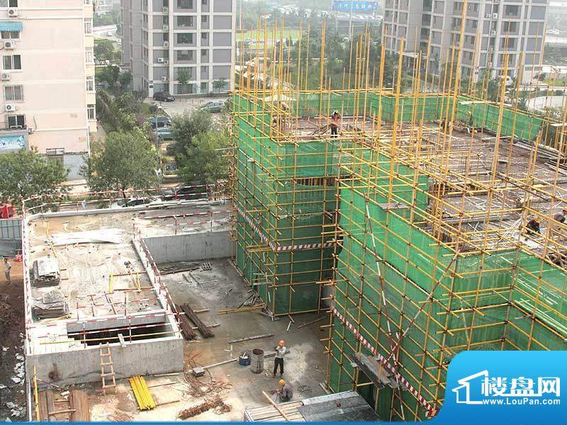 海厦泓久花园实景图3#楼工程进展（2010
