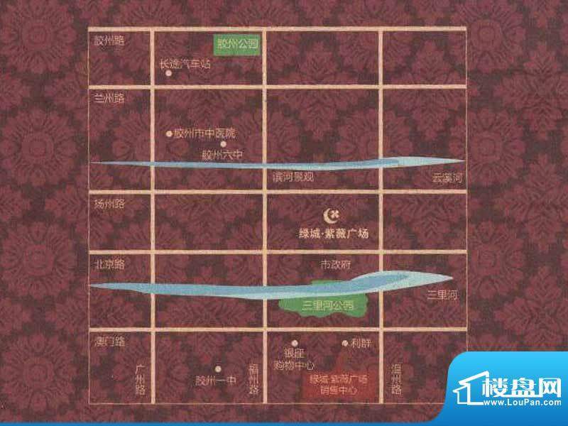 紫薇广场交通图
