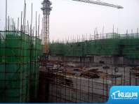 格调春天实景图3#楼工程进度（2012.09.
