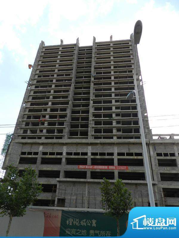橙悦城实景图公寓工程进度图（2012-6）