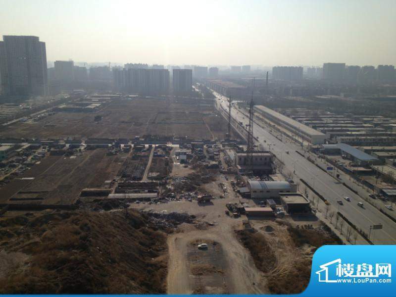 丽都河畔实景图工程进度（2013-1）