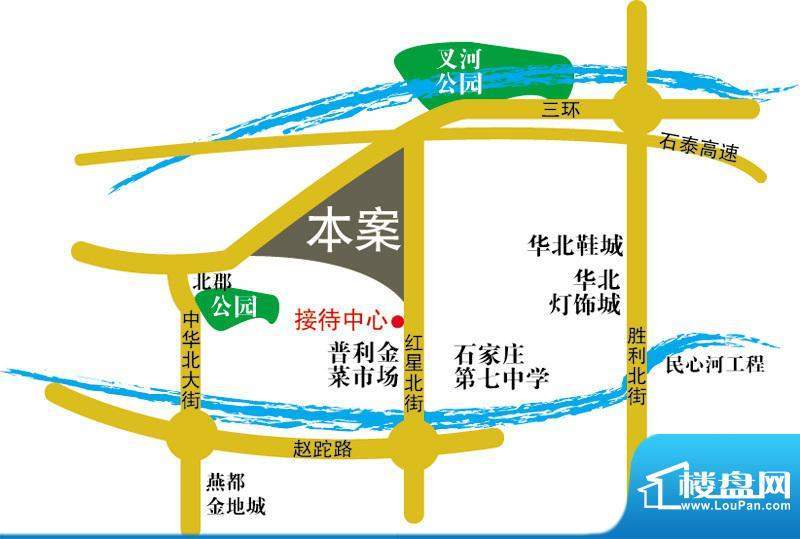 鑫龙湾交通图区位图