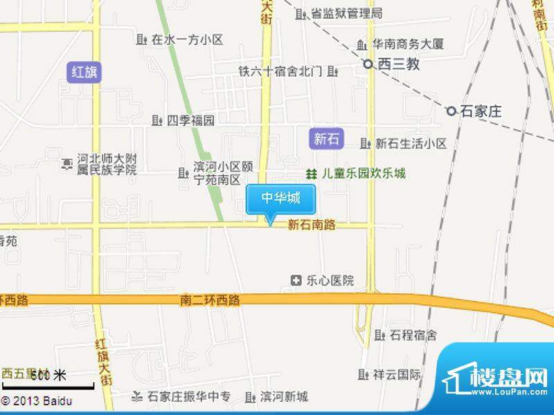 中华城交通图