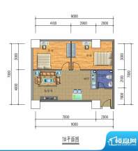 中华城户型图1#户型（已售完）面积:95.20平米