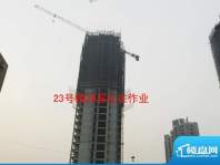 御景阁实景图23号楼工程进度（2012.12.