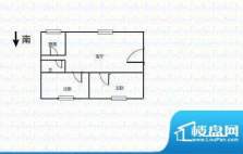 青岛宝门公寓 2室 户型图面积:100.00平米