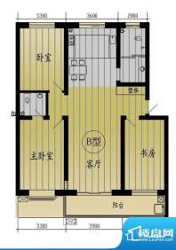 树林新村户型图户型B 3室2厅2卫面积:137.28平米