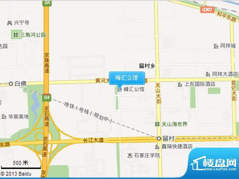 峰汇公馆交通图