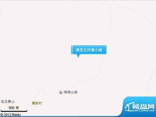 奥克兰风情小镇交通图