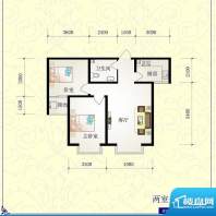 芝兰明仕二期户型图2户型86.28面积:86.28平米