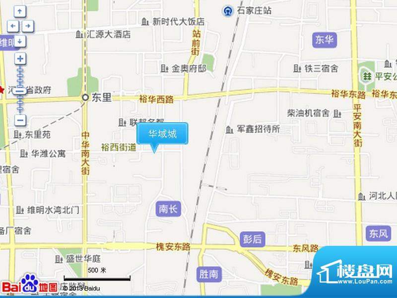 华域城交通图