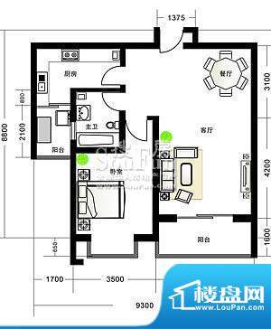 国际丽都户型图国际户型6 