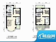 林屿森林别墅户型图4Q-K户型 3面积:160.00平米