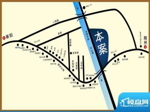 随县神龙湾交通图