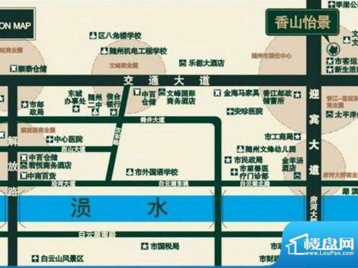 随州香山怡景交通图