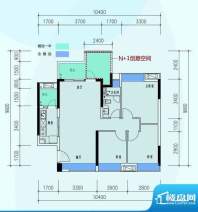 时代山湖海户型图6期112.22㎡3