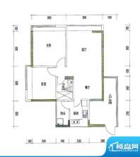 诚丰星座户型图A1户型 2室2厅1面积:82.50平米