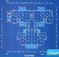 宁海世纪城户型图二期蓝海湾1栋面积:108.44平米