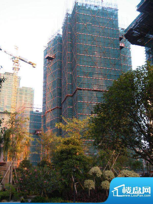 金地伊顿山实景图二号楼工程进度（2010