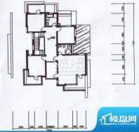 信步华庭臻园户型图二层平面图