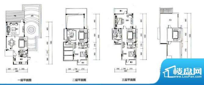 华发水郡户型图V10户型（独栋）面积:598.00平米