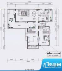 凤凰山一号户型图B型户型 2室2面积:157.00平米