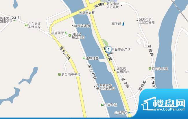 帝景湾交通图9
