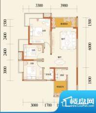 巨林·天下城13号楼面积:89.29m平米