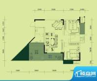 奥韵未来城8号楼F户面积:86.86m平米