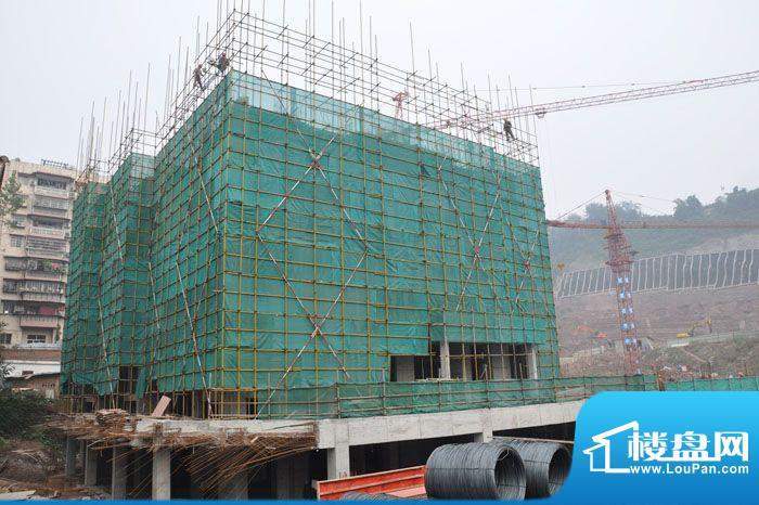 蓝润·十年城2012年11月 工程进度2