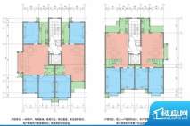 国泉城户型图楼层平面图 