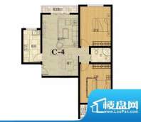 龙城国际户型图10 2室2厅1卫面积:95.80平米
