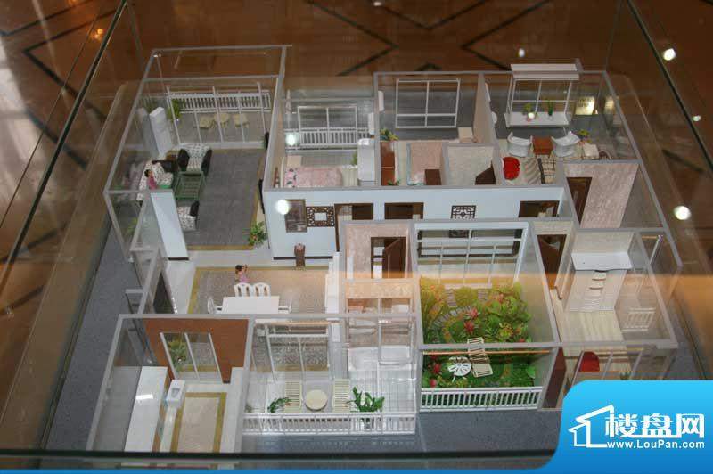新港天城实景图售楼处户型模型（2012-2