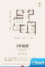 利源帝景L高层户型卡面积:0.00m平米