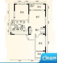 乐都汇公馆07-a户型面积:0.00m平米