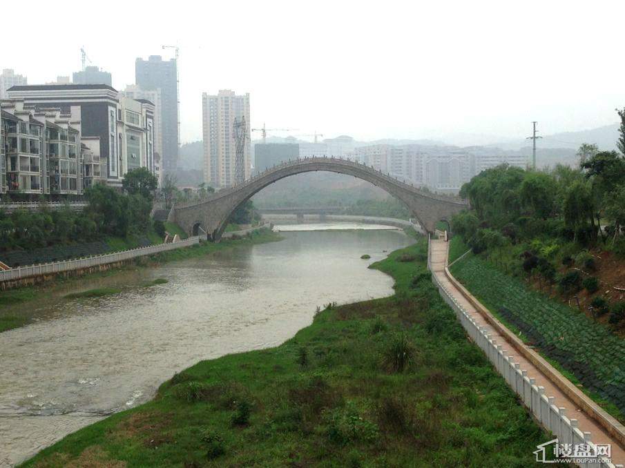 郴江河，爱莲桥