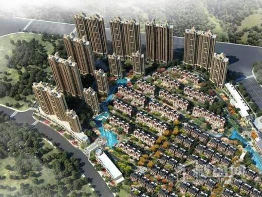 上海万业高铁商务区173504平住宅项目效果图